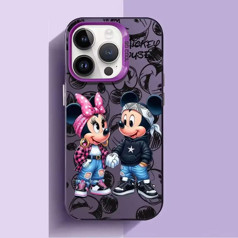 Hot-Selling Mickey Mouse iPhone 17 Pro Case 16/15/14/13 Laser 12 Apple 11 Xs Max Hard S260128