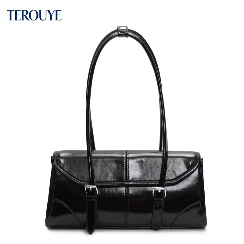 TEROUYE Autumn/Winter New French Style Retro One Shoulder bag Underarm Bag Fashionable Light Luxury Trendy Style