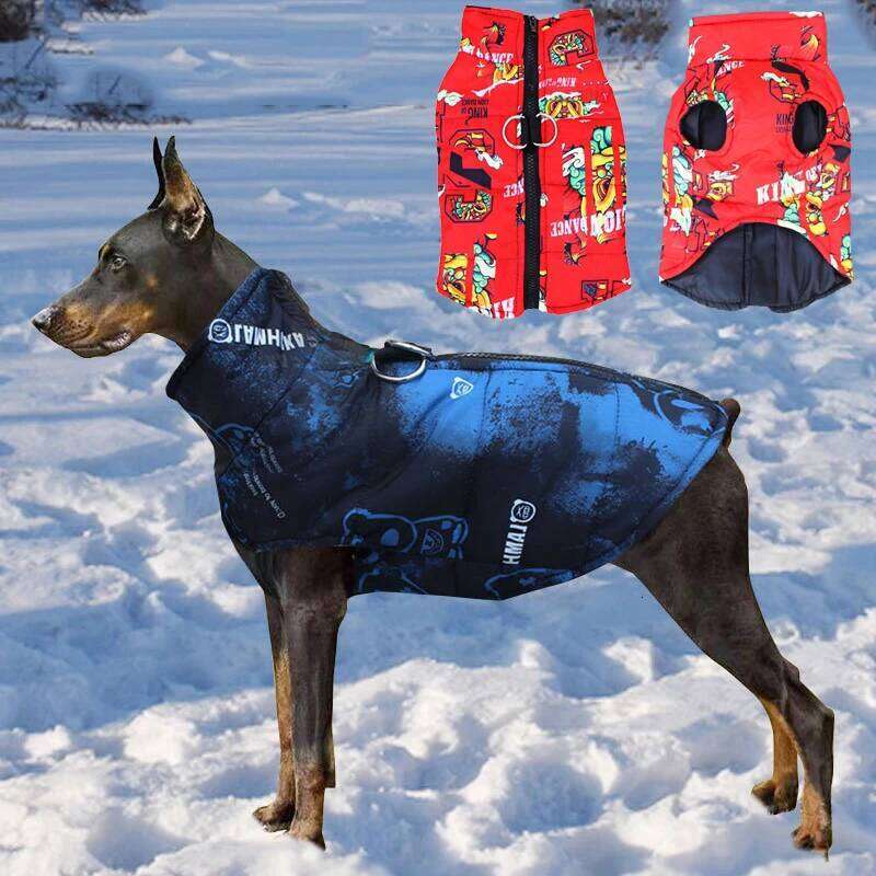 Winter Warm Pet Coat Jacket for Medium Large Dogs Waterproof Big Dog Clothes Shepherds Greyhound mascotas Clothing disfraz perro XJ260127