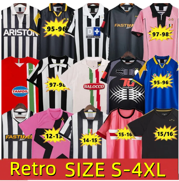 POGBA DEL PIERO Retro soccer jerseys PIRLO Marchisio INZAGHI 84 85 94 95 96 97 98 99 02 03 04 05 11 12 15 16 ZIDANE POGBA NEDVED BAGGIO DAVIDS jUvEs Vintage football shirt