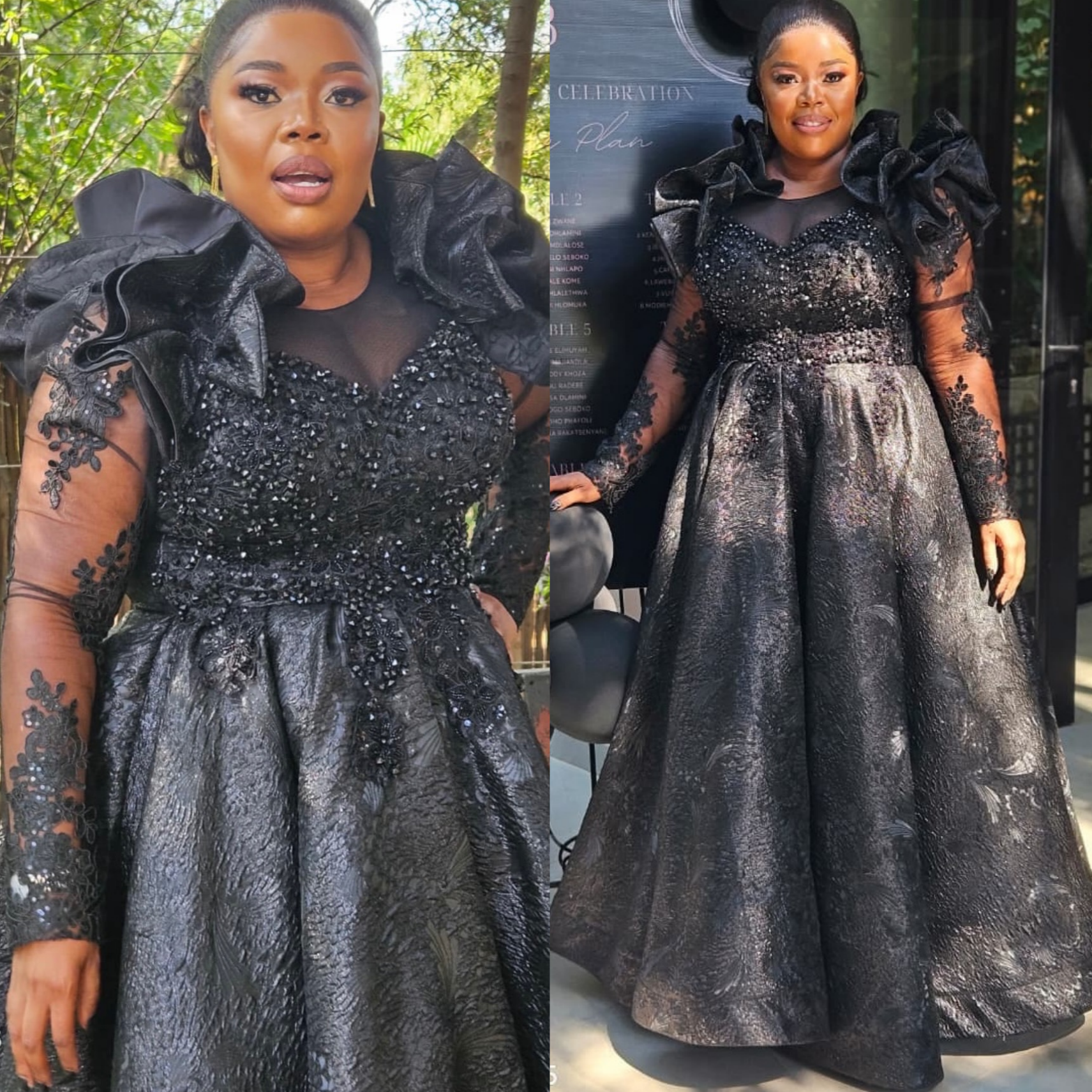 2026 Plus Size Black A-line Mother Of Bride Dresses Sheer Neck Lace Pearls Evening Party Mama's Dress Vintage 50's Birthday Wedding Guest Gr