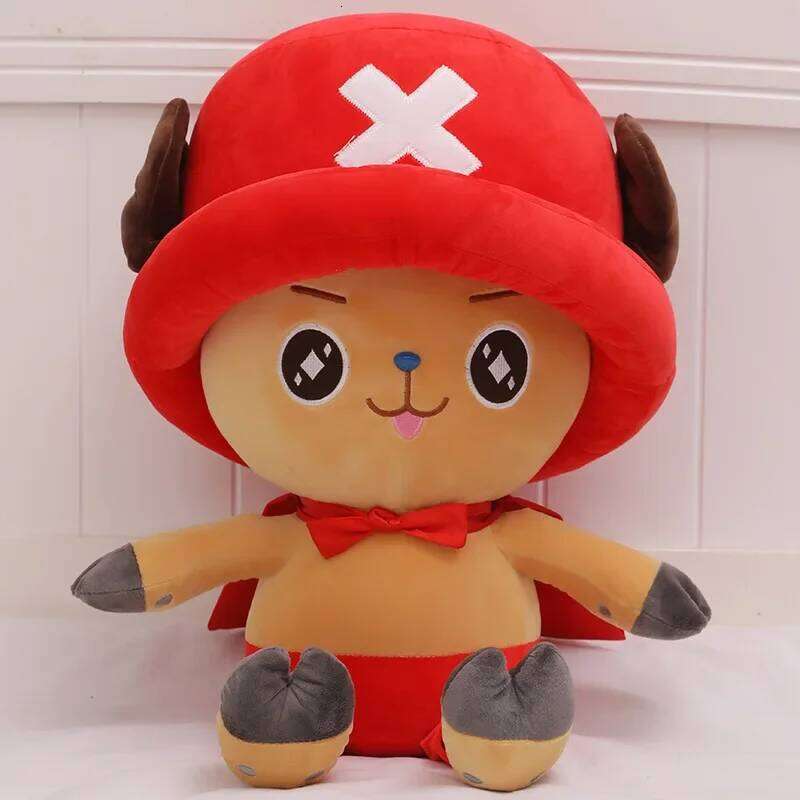 4 styles One Piece Anime Figure Tony Chopper 35cm Stuffed Plush Doll Bedroom Decoration For Kid Xmas Gift Toy Y260128