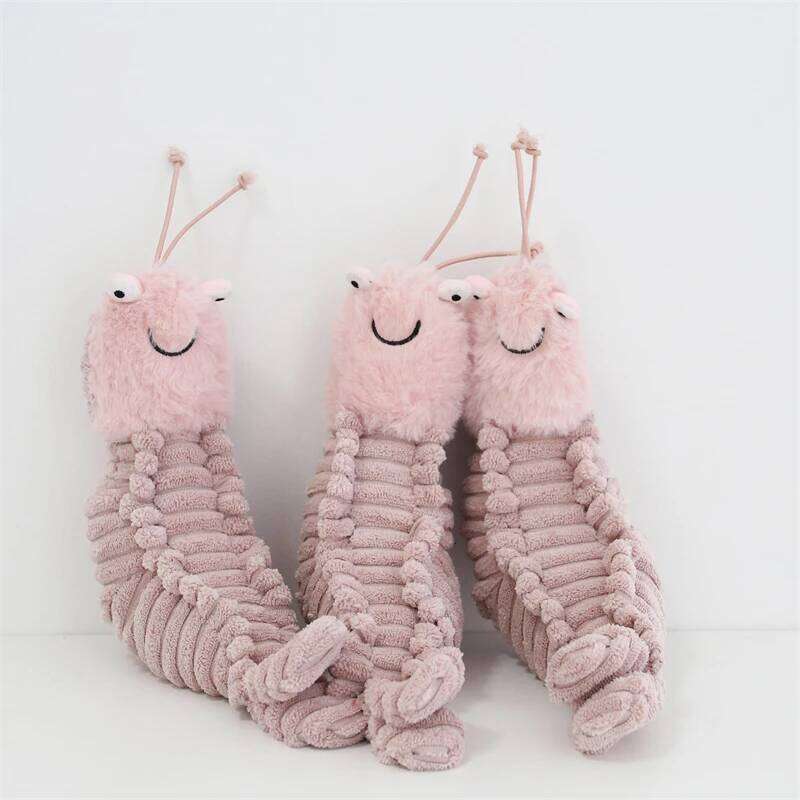 Sheldon Shrimp Plush British Style Larry Crab Dolls Stuffed Animal Plushies Appease Toys Baby Birthday Gifts For Kids Y260128