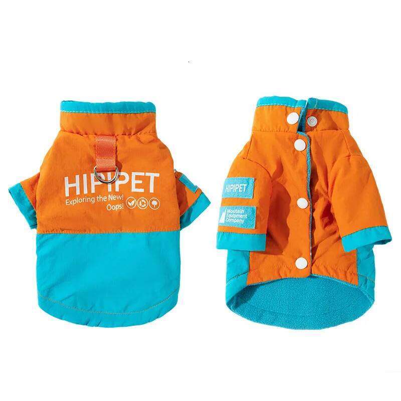 Winter Warm Windproof Dog Coat for Small Medium Dogs Thickened Two Legs Jacket Colorful Windbreaker Pet Designer Clothes 2026 XJ260127