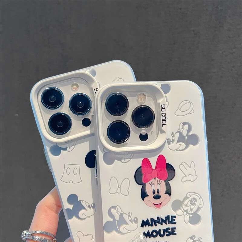 Compatible with Apple 17 Pro Max Phone Case iPhone 14 Couple Mickey Mouse Cute Sweet Super Popular Fairy S260128