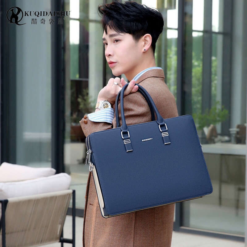 Luxury Shoulder Bags New Cool Kangaroo Shaped Double Zipper Men S Laptop Business Single Crossbody Bag SENYY