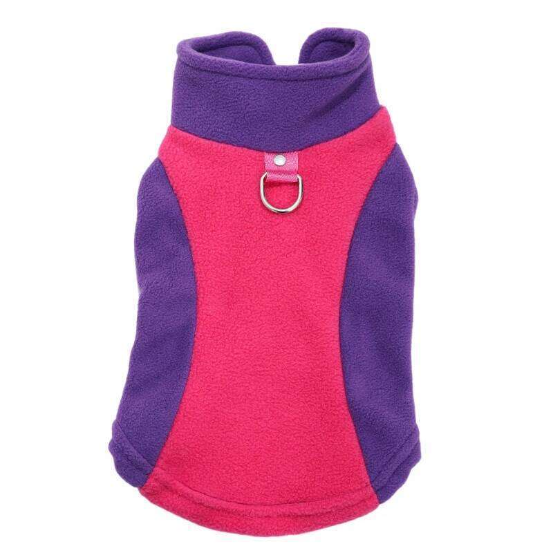 Fleece Dog Jacket Warm Winter Clothes For Small Medium Dogs Cat Vest Coat Soft Lightweight Puppy Sweater French Bulldog Pullover XJ260127