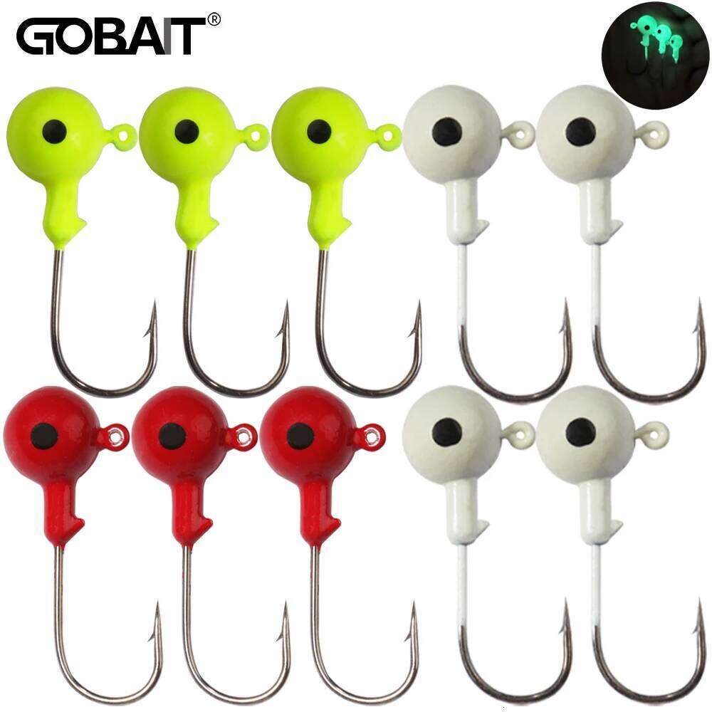 Metal Jig Hooks 3.5g 10g 18g 3D Eye Jigging Head Hook Sinker Barbed Crank Pesca Shank for Soft Lure Worm Fishing Tackle Fishhook Z260128