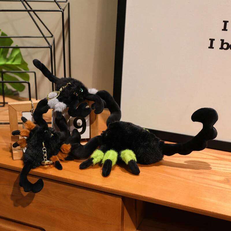 Adorable Cartoon Plush Toy Soft Stuffed Animal Pillow Colorful Scorpion For kids Birthday Halloween Gift Home Decor Y260128