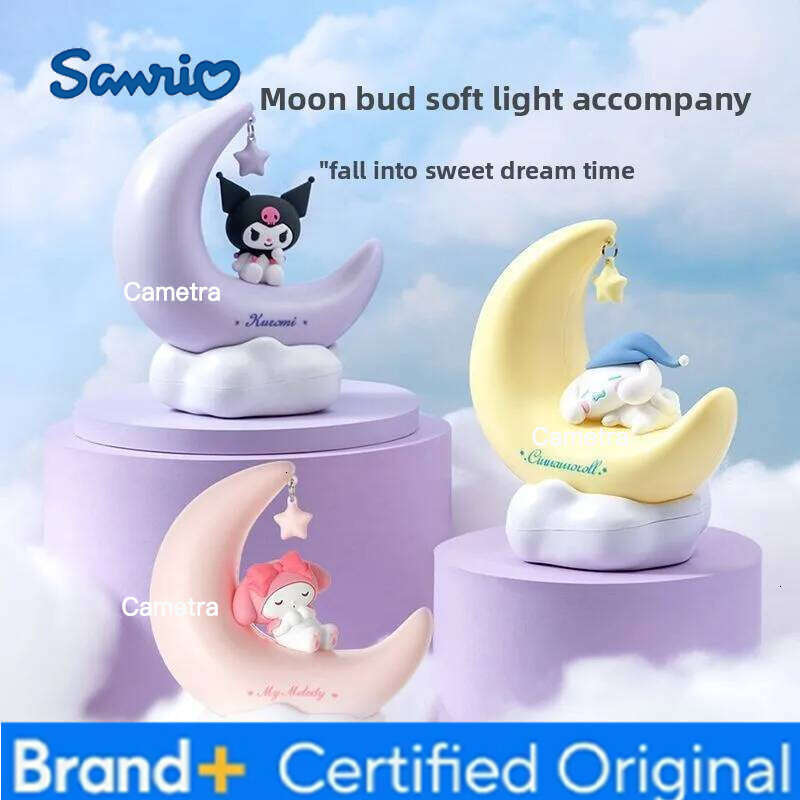 Sanrio kuromi luminous ornament cartoon cute, creative and exquisite, bedroom decoration atmosphere night light, girl gift H2601281