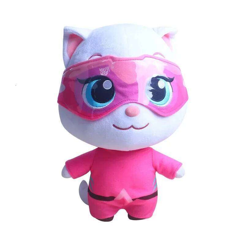 28cm Kawaii Can't Talk Version And Friends Hero Series Talking Tom Angela Hank Ginger Ben Plush Dolls Kids Baby Toys Y260128