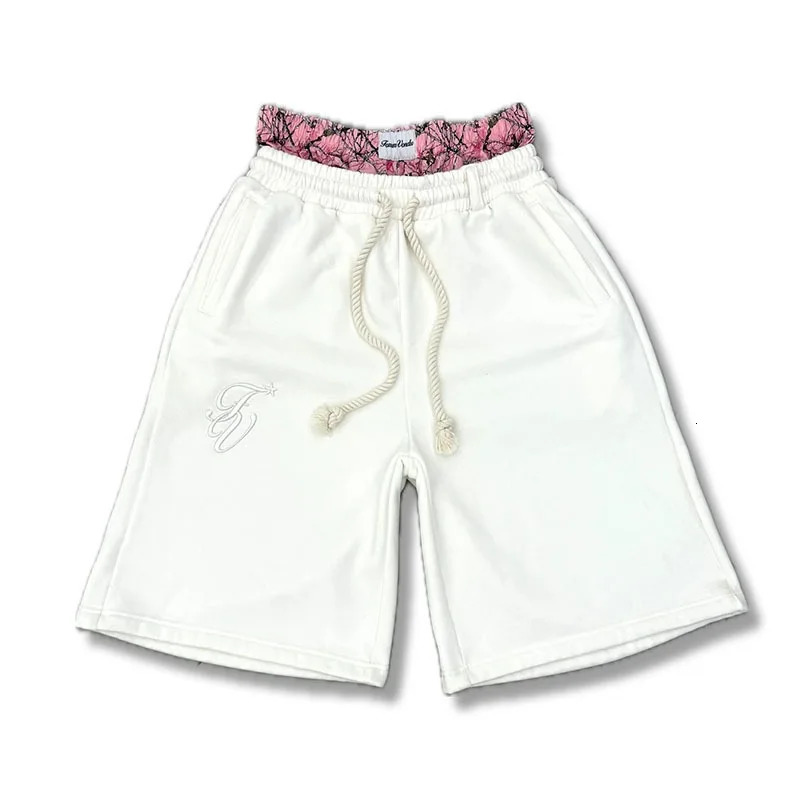 Y2k Retro Fashion Neutral Street Neutral Shorts Fashion Double Waist Embroidered Casual Sports Pants 260122