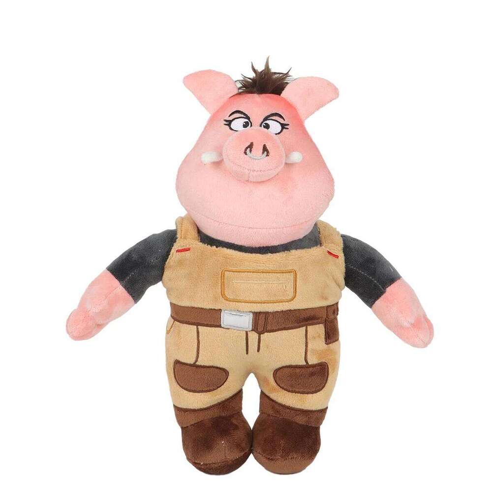 Cute Cartoon Animated Movie 2 Bird Shark Snake Piranha Plush Toy The Bad Guys Wolf Fox Toys Kid Birthday Gift Y260128