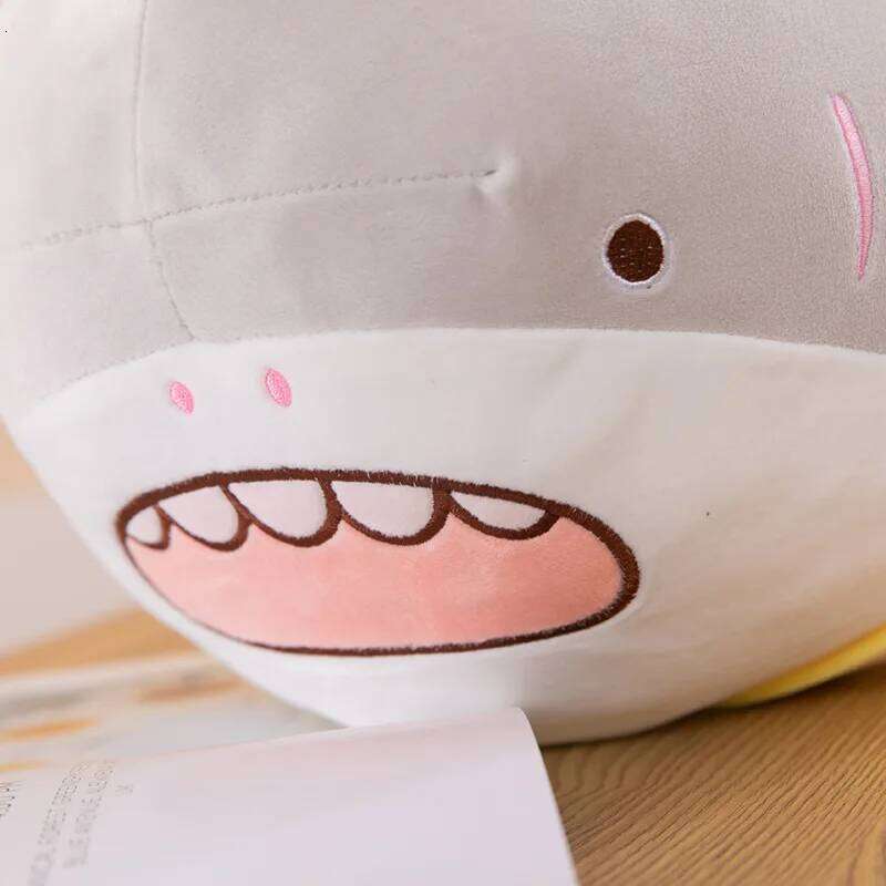 Explosion bee cute shark pillow creative combination plush toys Y260128