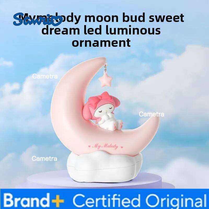 Sanrio kuromi luminous ornament cartoon cute, creative and exquisite, bedroom decoration atmosphere night light, girl gift H2601281