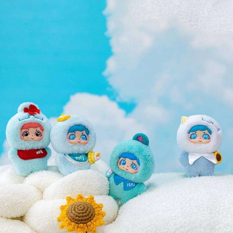 Kawaii Exquisite Lovely Vinyl Face Plush Personality Test Doll MBTI Toys Birthday Christmas Gift for Kids Y260128