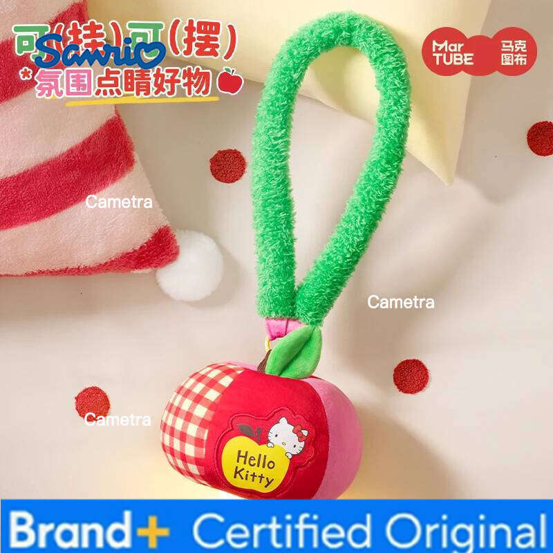 Sanrio Kawaii Hellokitty Apple Lamp Bedside Atmosphere Can Be Hung Room Decoration Christmas Ornaments Trend Toy Girl Birthday Gift H26012811