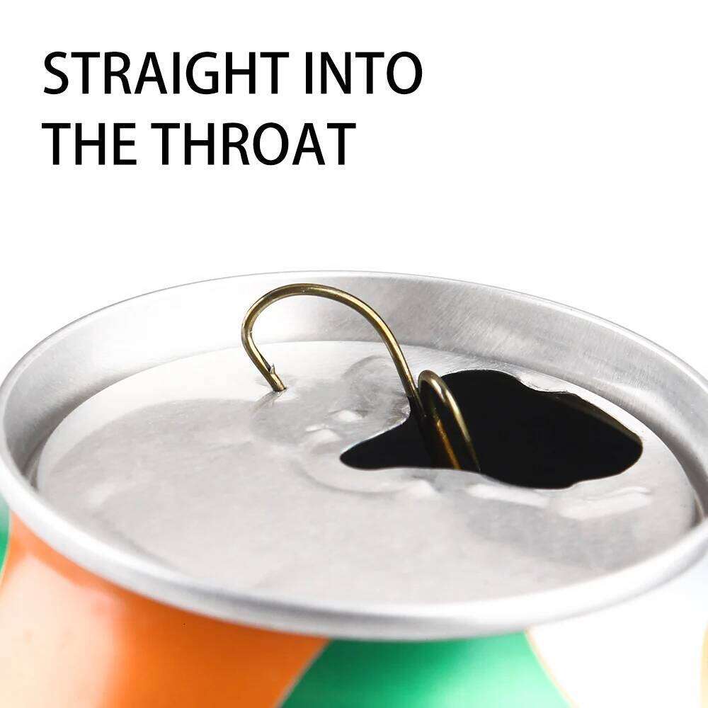 FISH KING 20pcs Double Fishing High Carbon Steel Golden Barbed Hook 1# 2# 4# 6# 8# Pike Trout Perch Ringed Zander Fishhooks Z260128