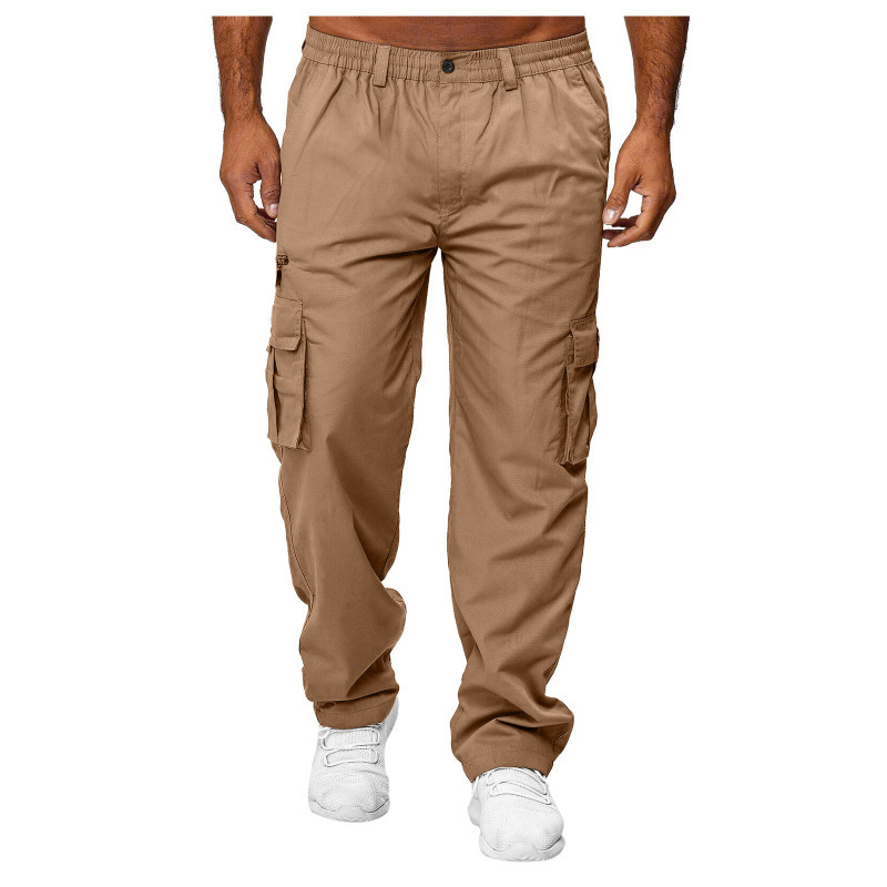 Free Shipping 2026 Men's Outdoor Running Pants 2026, Multi-Pocket Cargo Joggers, Loose Fit Sportswear Trousers