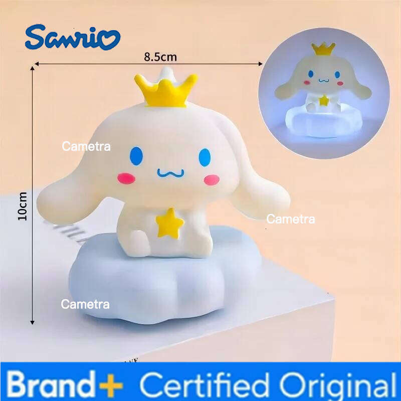 Sanrio Animation s Kawaii Glowing Cloud Hello Kitty Bedside Lamp LED Night Light Cake Decoration Gift H2601281