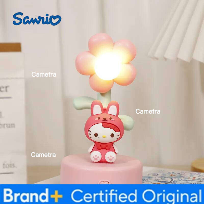 Sanrio Kuromi Kawaii Cartoon Night Light My Melody Hello Kitty Diy Desktop Lamp Creative Decorative Anime Peripherals Gift Toy H2601281