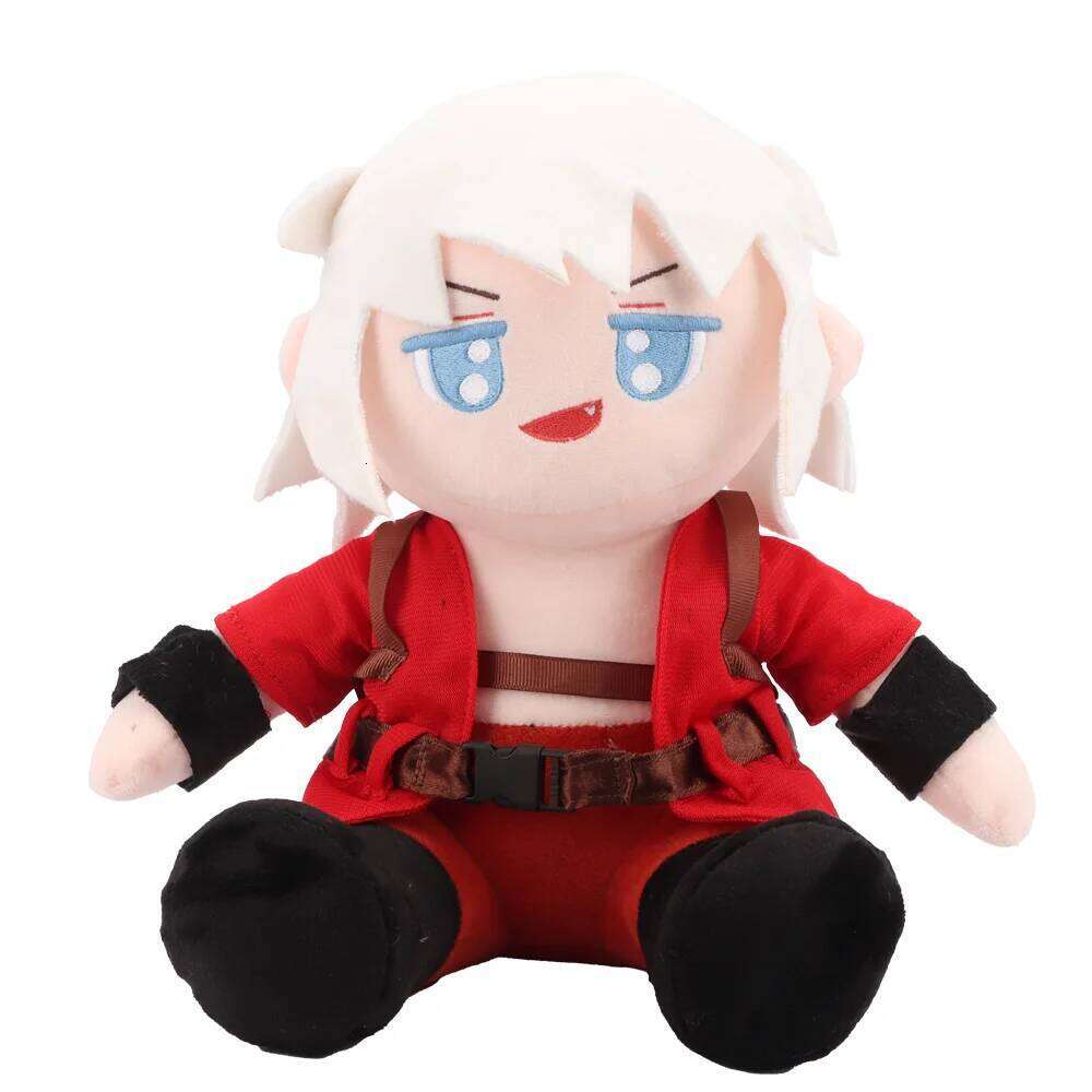 Cartoon Anime Exquisite Toys Plush Devil May Cry Stuffed Pillow Toy Dante Kid Xmas Birthday Gifts Y260128
