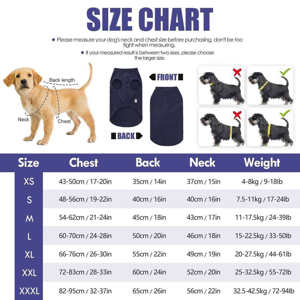 Fleece Sweater,Stretchy Pullover Soft Dog Jacket,Lightweight Sweatshirt Pet Clothes Coats for Small Medium Large Dogs XJ260127
