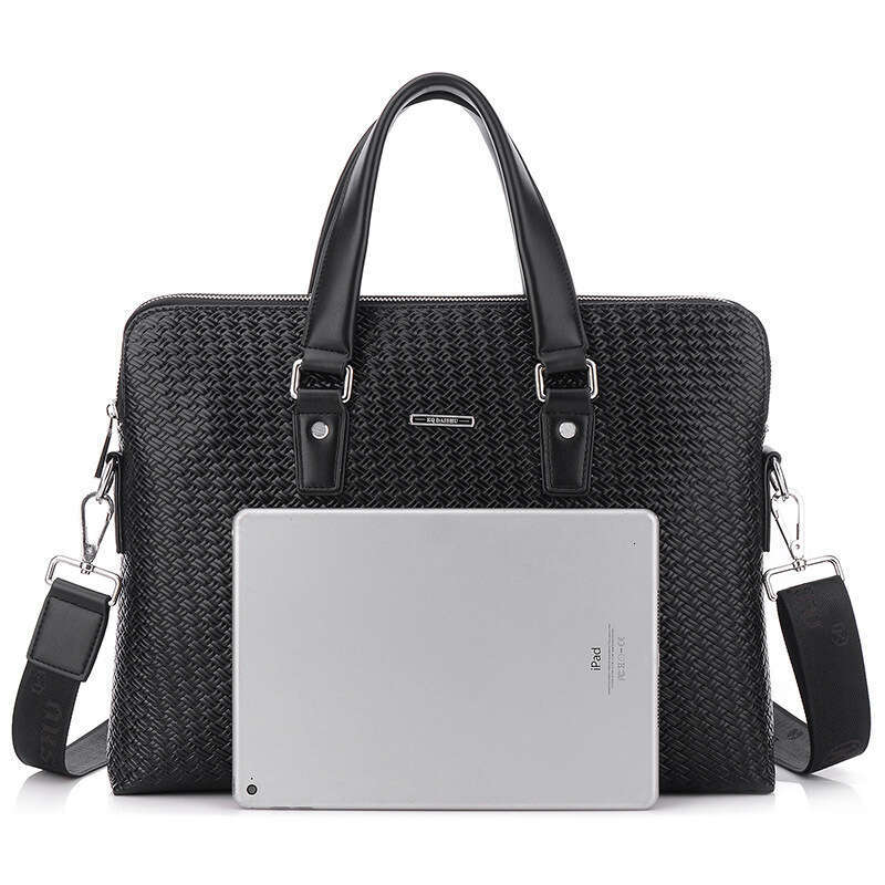 Luxury Shoulder Bags New Cool Kangaroo Woven Pattern Single Crossbody Genuine Leather Business Bag Men S Handbag Direct From Manufacturer SENYY