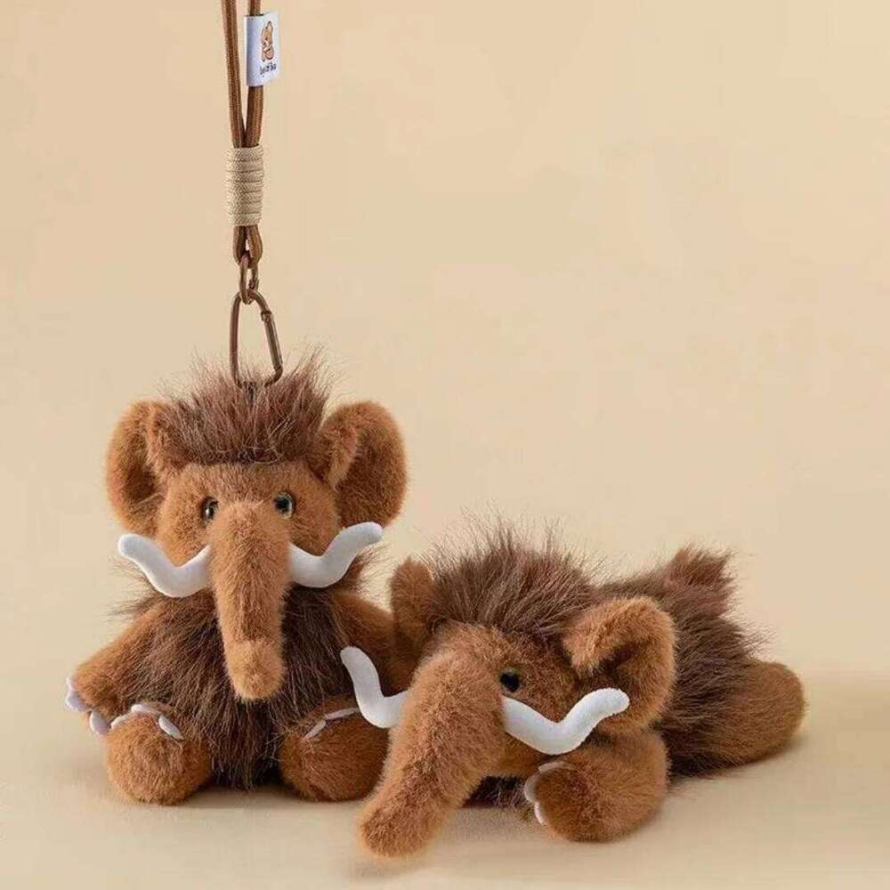 20cm Cute Doll Ice Age Toys Soft Plush Toy Filled With Mammoth Fur Halloween For Kids Birthday Gift Y260128