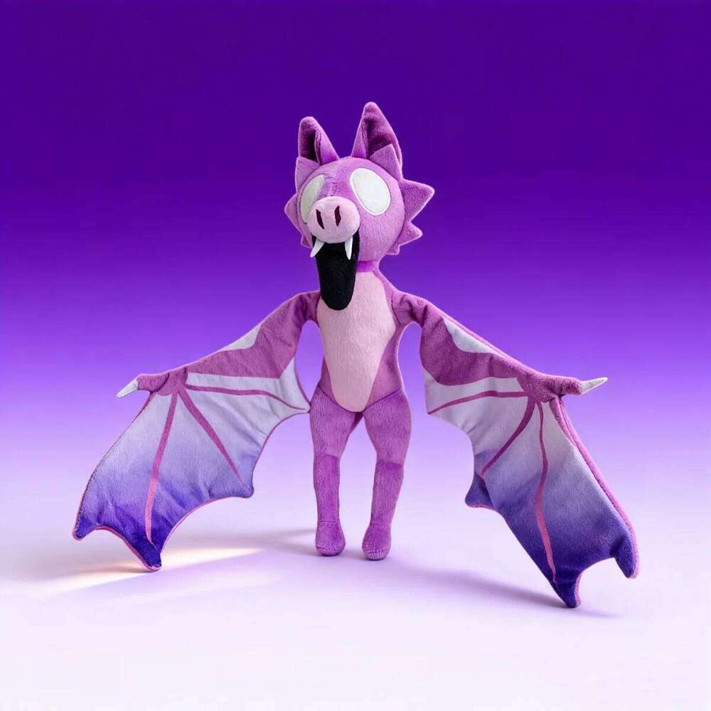 Kawaii Toys 99 Nights in the Forest Plush Cute Bat Doll Kids Game Fans Halloween Christmas Gifts Home Decor Y260128