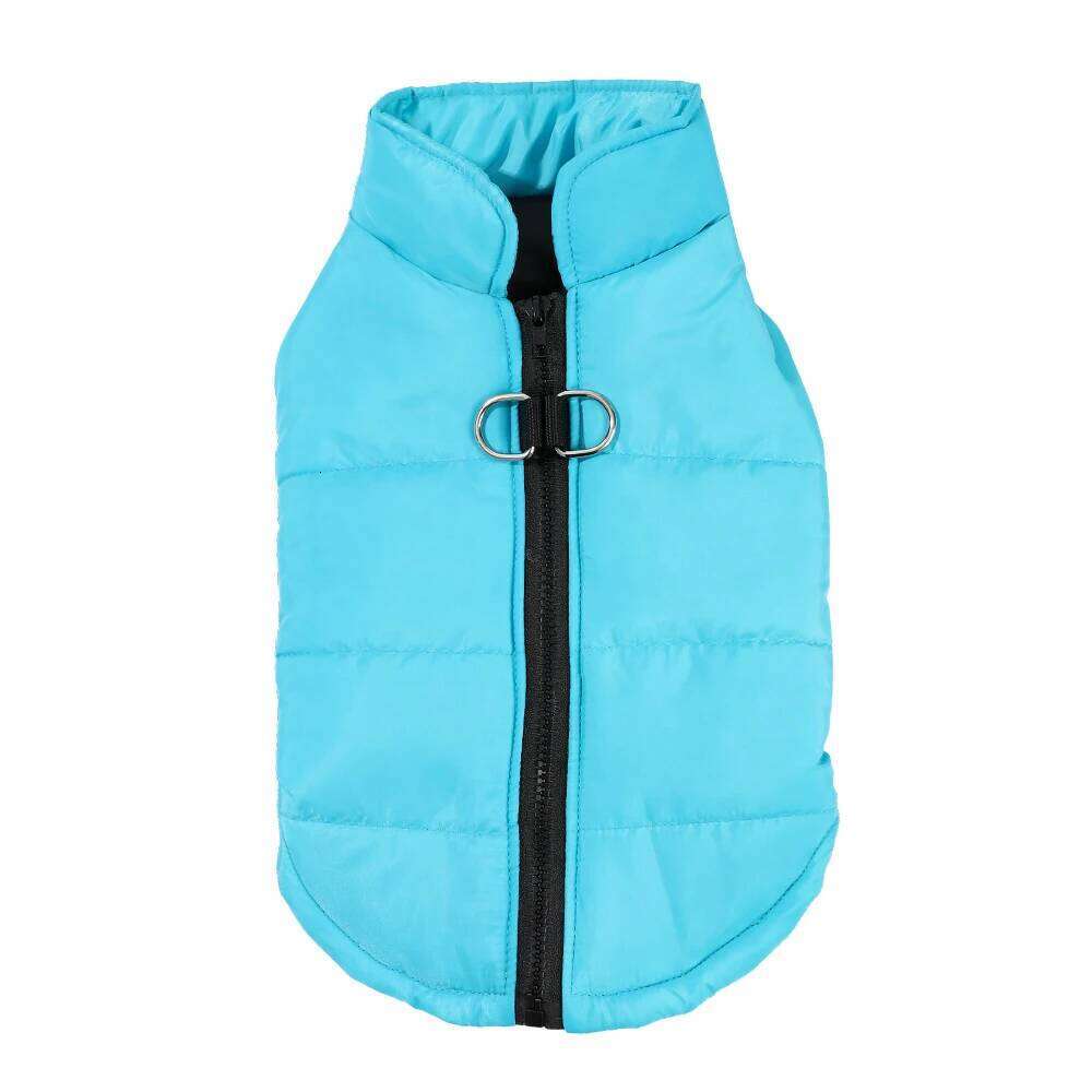 Windproof Clothes With D-ring Pet Coat For Small Medium Dogs Winter Warm Fleece Puppy Jackets French Bulldog Pug Costume XJ260127