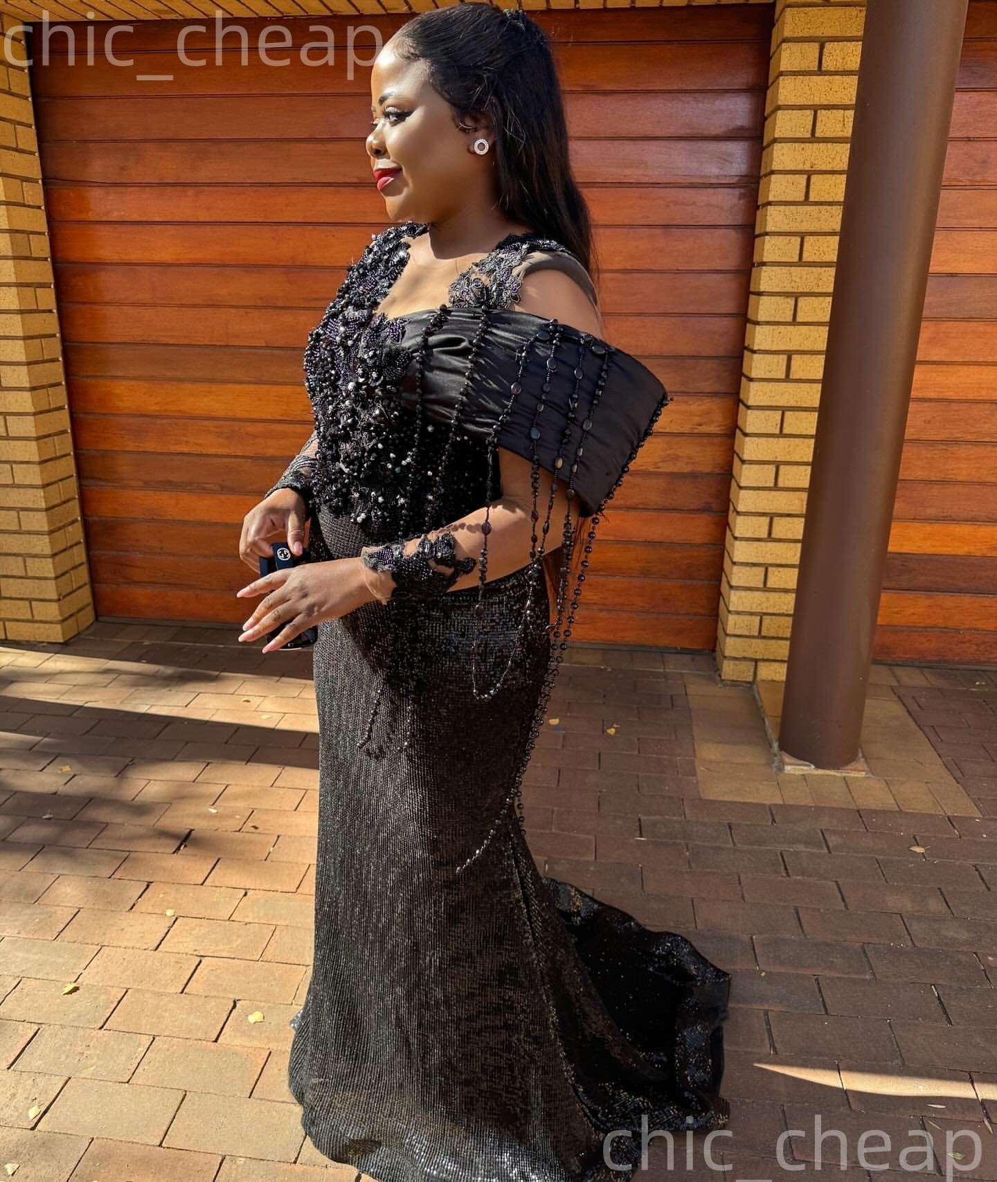 2026 Plus Size Black Mermaid Mother Of Bride Dresses Lace Crystals Beadings Evening Party Mama's Dress Vintage 50's Birthday Wedding Guest G