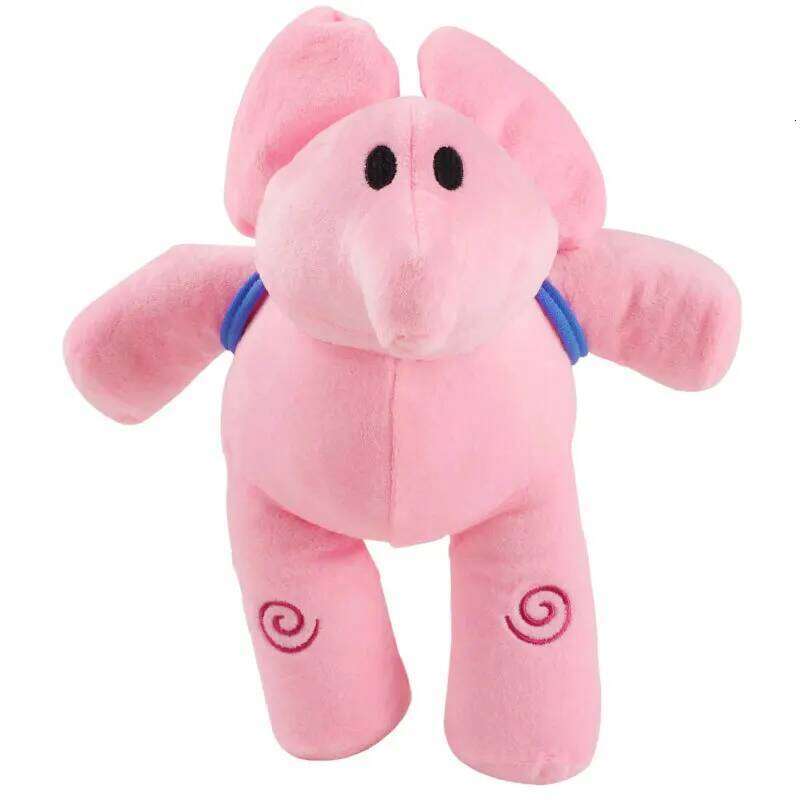 Plush toy small P Youyou Pocoyo plush Barto duck puppy Lula Aili elephant doll Y260128