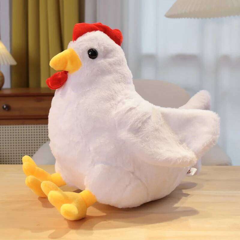 Plush toy chicken cute hen ragdoll girl pillow big chick children's day gift doll Y260128