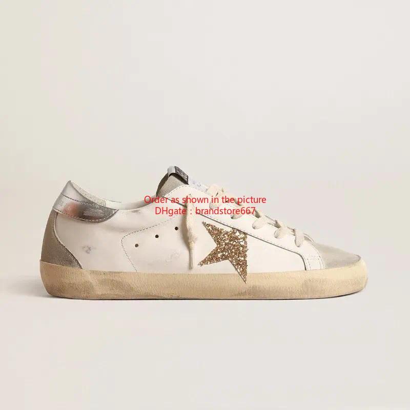 2026 Free shipping Designer Retro Star Shoes High quality women's Fashion classic leather heightening shoes for Daily Outfit OG platform sneakers for mens womens