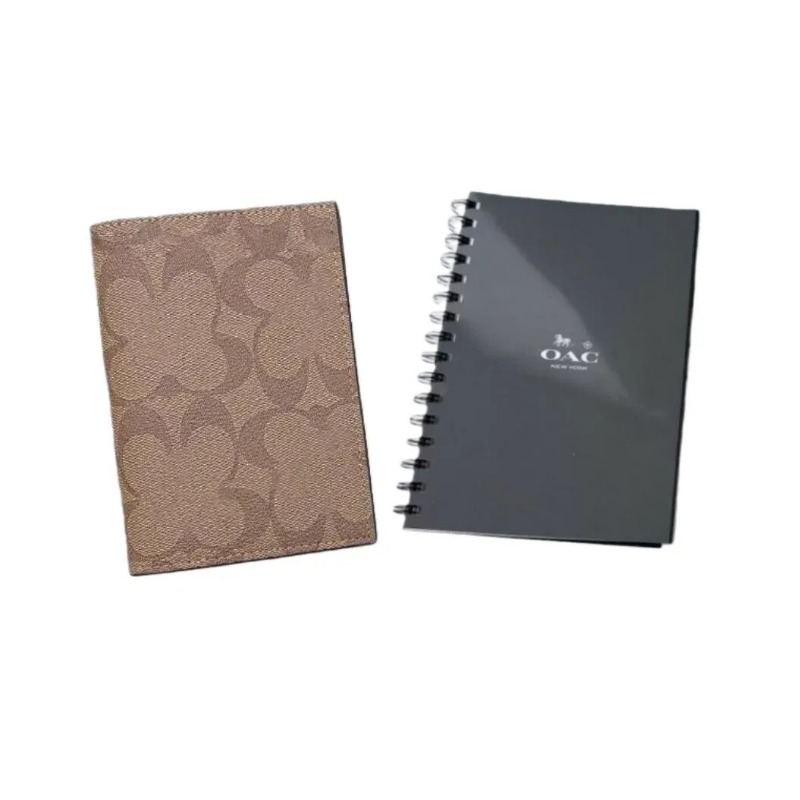 Elegant Business Stationery: Premium Leather Covered Notebooks with Pens Collection