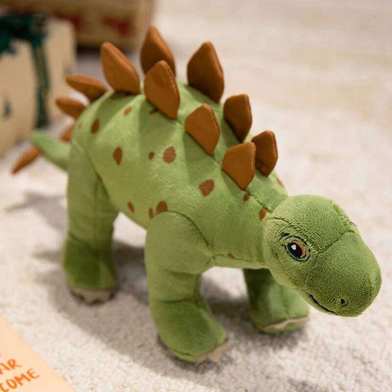 Cute Dinosaur Plush Toy Set Soft Stuffed Velociraptor Jurassic Themed Plushies for Kids&Collectors Prehistoric Gift Dino Lovers Y260128