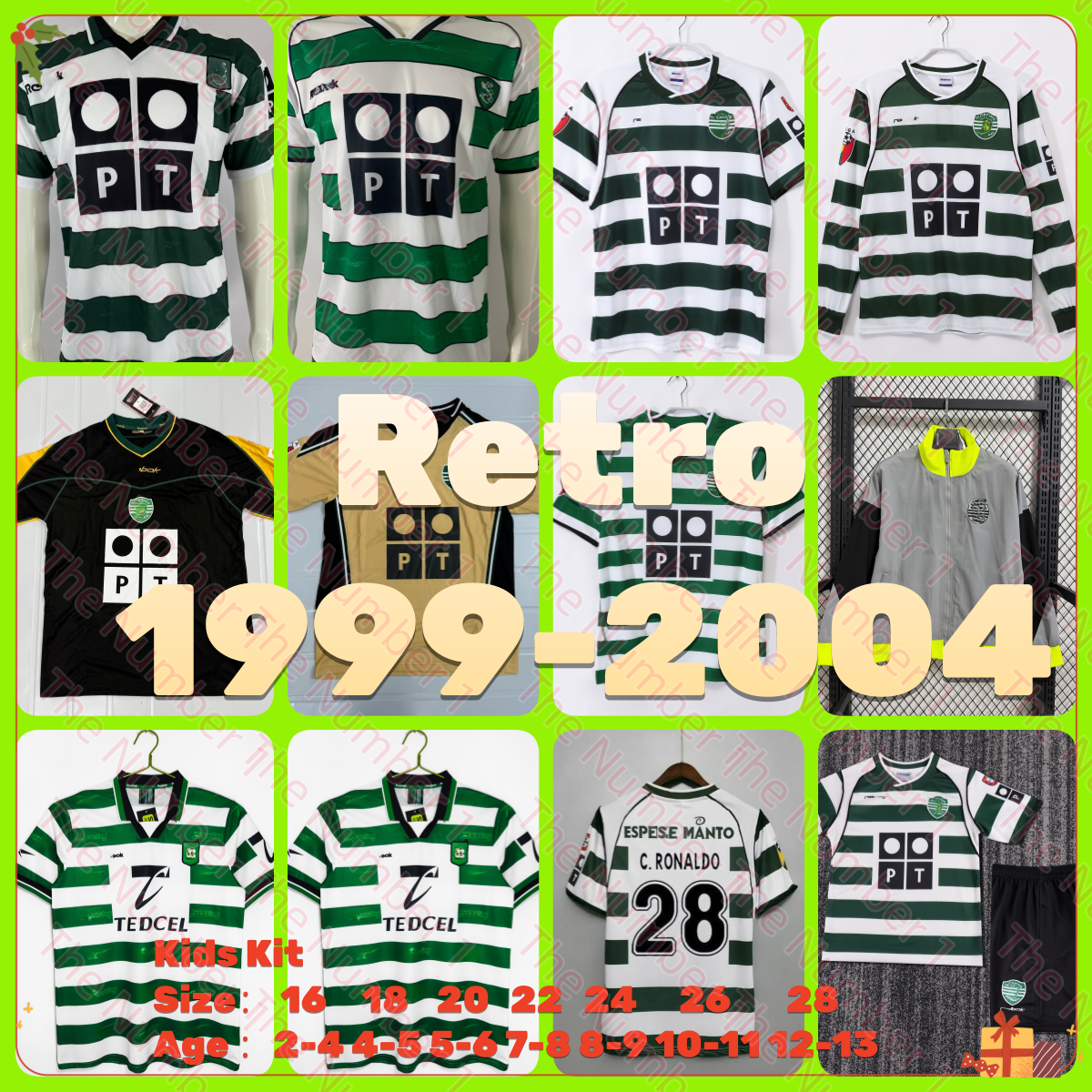 99 00 01 02 03 04 LisBOa retro soccer jerseys roNaldO Marius Niculae Joao Pinto 2001 2002 2003 2004 LISboN Classic Niculae Vintage football shirts Sportings CP kids kit