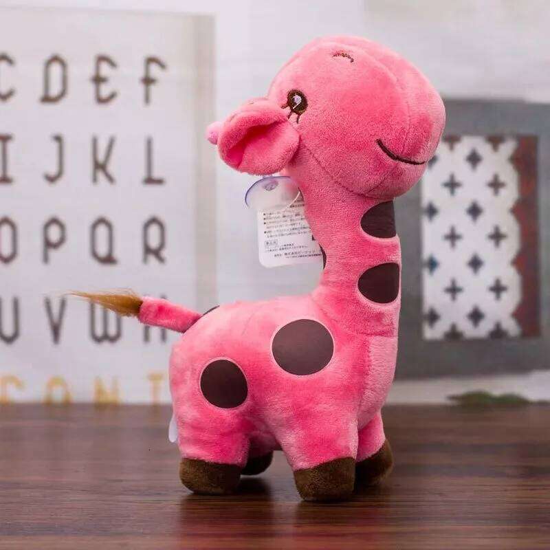 18cm Unisex Cute Gift Plush Giraffe Soft Toy Animal Dear Doll Baby Kid Child Christmas Birthday Happy Colorful Gifts Y260128
