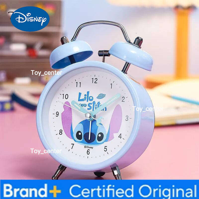 Disney For Children Alarm Clock Duck Donald Stitch Pooh The Winnie Lotso Cartoon Student Boy Girl Kid Cute Quartz Strike Beep H260128