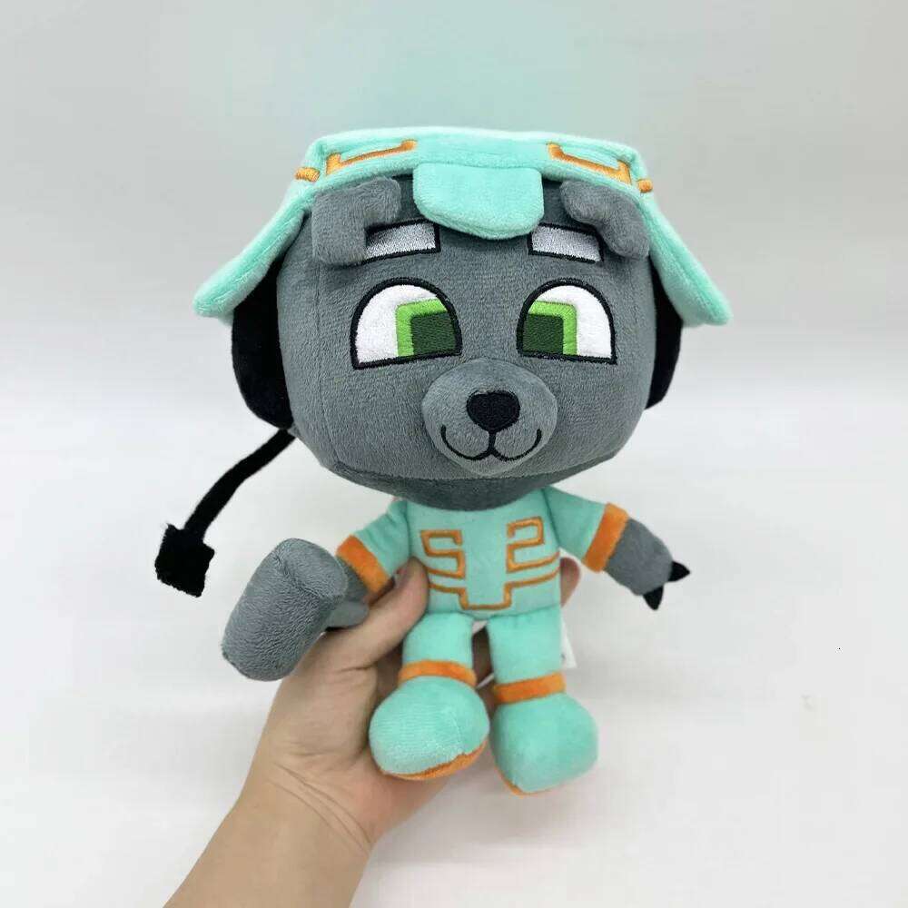 Bobicraft gitd wolf plush Anime Toy Stuffed Animals Soft Plush Children Gifts Doll Birthday Y260128