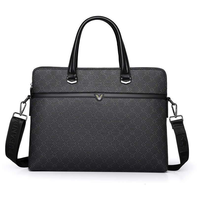 Luxury Shoulder Bags New Handbag Horizontal Business PVC Briefcase Men S Commuting A File Computer Bag Trendy SENYY