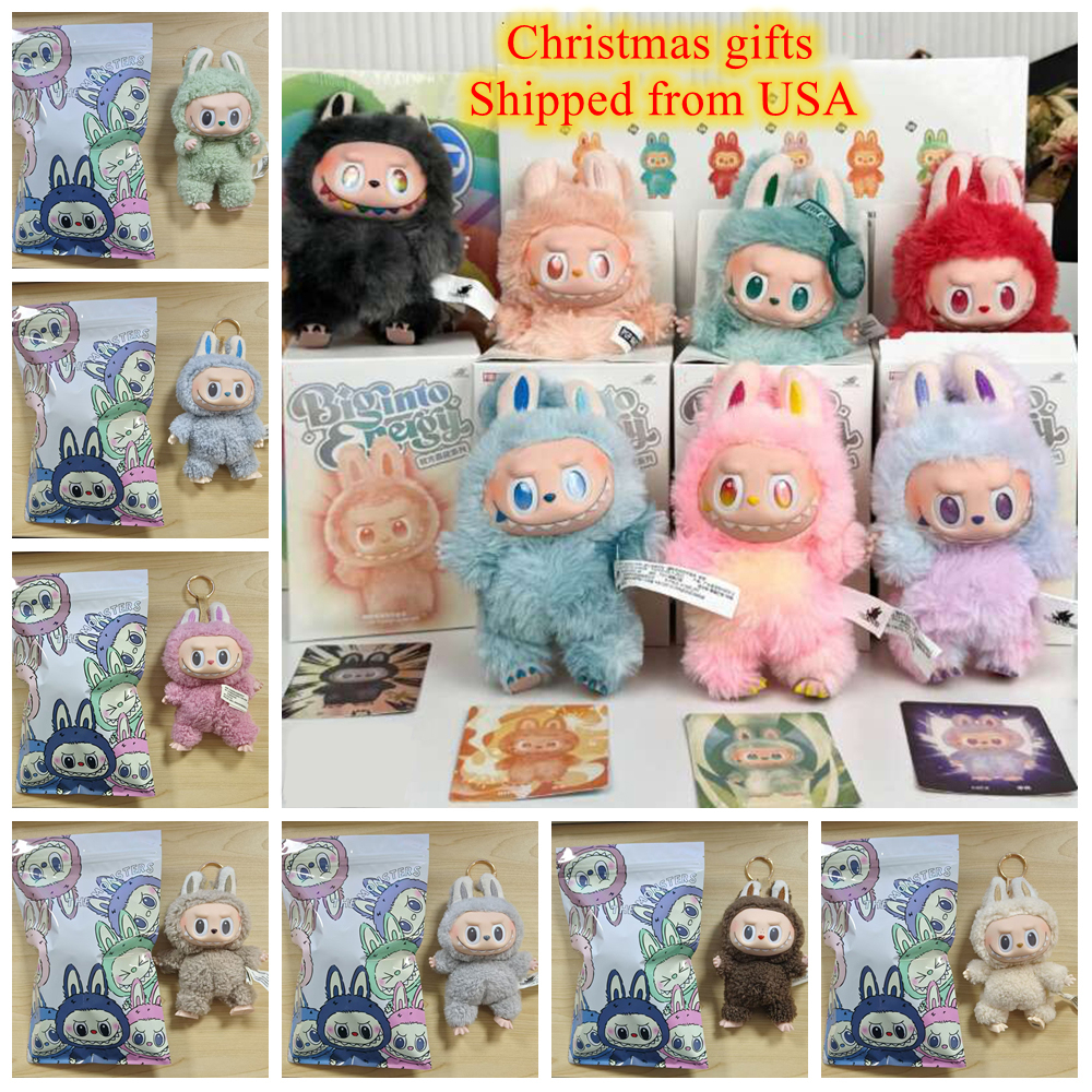 Labubu Monsters Big Into Energy Series Doll Keychain Gift Blind Bag with Box dh1103042281JY