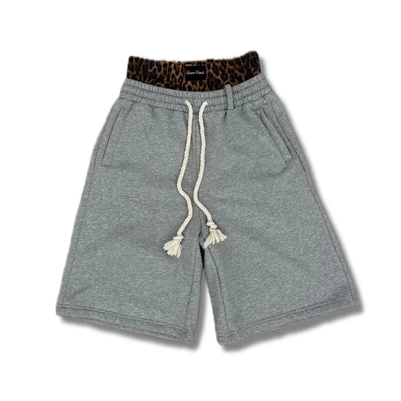 Y2k Retro Fashion Neutral Street Neutral Shorts Fashion Double Waist Embroidered Casual Sports Pants 260122