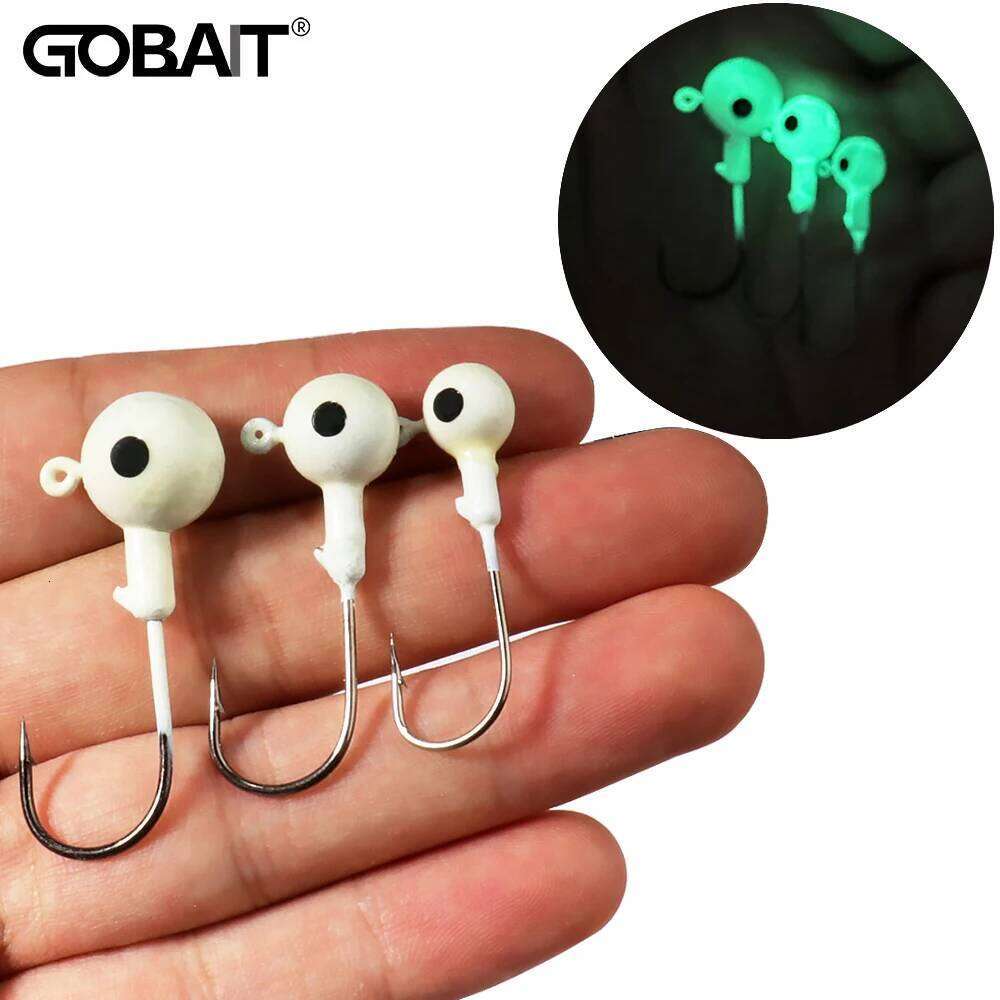 Metal Jig Hooks 3.5g 10g 18g 3D Eye Jigging Head Hook Sinker Barbed Crank Pesca Shank for Soft Lure Worm Fishing Tackle Fishhook Z260128