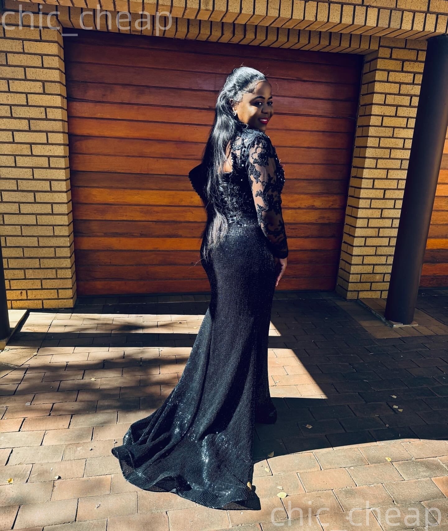 2026 Plus Size Black Mermaid Mother Of Bride Dresses Lace Crystals Beadings Evening Party Mama's Dress Vintage 50's Birthday Wedding Guest G