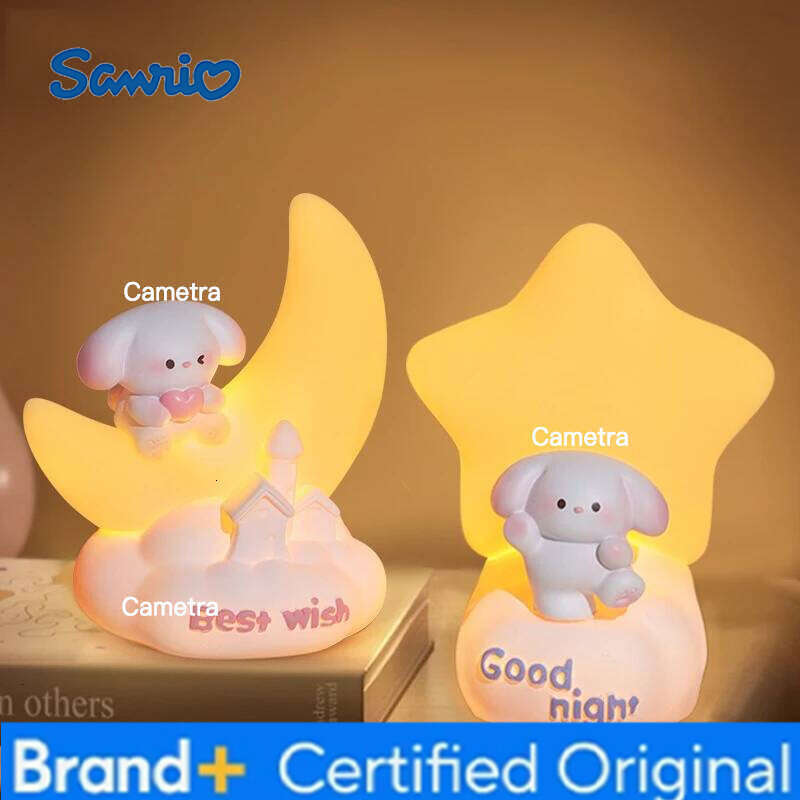Sanrio Creative Sweetheart Puppy Night Cute Cartoon Bedroom Desktop Light Decoration Kid Birthday Gift H260128