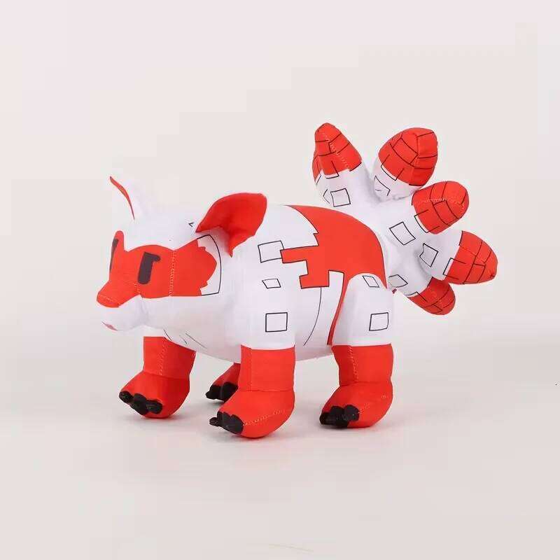 Raccoon Nine Tailed Fox Plush Toy Game Peripheral Grow A Garden Gift Kids Halloween Christmas Toys Dec Y260128