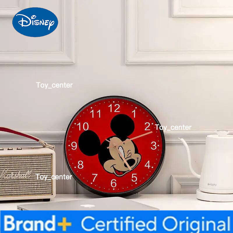 Disney Mickey Wall Clock, Cute Cartoon Creative Children's Living Room, Nordic Ins Wind Wall, Electronic Quartz Clock H26012811