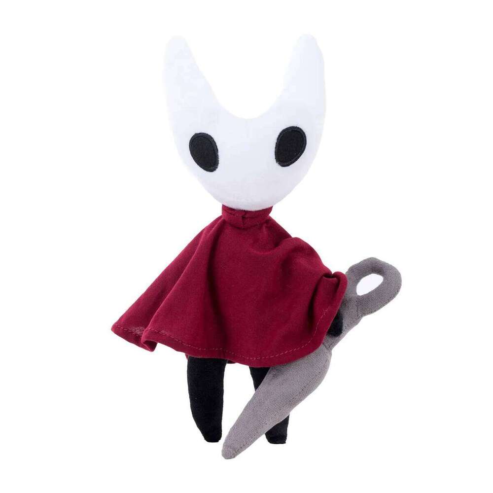 Adorable Cartoon Hollow Knight Silksong Plush Toy Game Merchandise Hornet For kids Birthday Halloween Gift Y260128